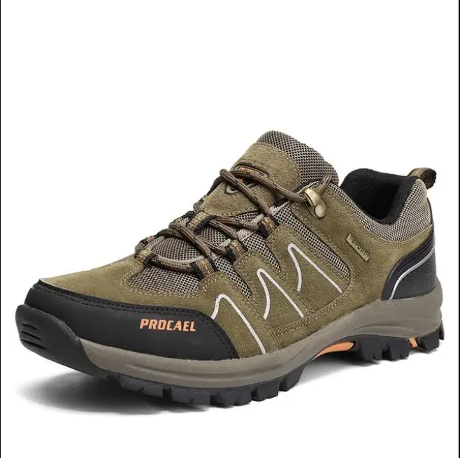 Trekking Shoes for Men Waterproof Hiking Shoes Suede Leather Men Mountain Shoes Outdoor Shoes nig size EU 38-45
Trekking Shoes for Men Waterproof Hiking Shoes Suede Leather Men Mountain Shoes Outdoor Shoes nig size EU 38-45