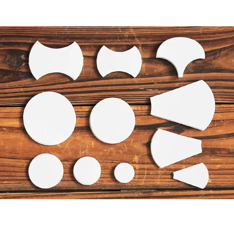100Pcs/Lot 15shapes Paper Quilt Template Fabric Quilt Template Pattern for Handmade Patchwork Fabric Sew DIY Tool Accessories
100Pcs/Lot 15shapes Paper Quilt Template Fabric Quilt Template Pattern for Handmade Patchwork Fabric Sew DIY Tool Accessories