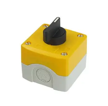 

DPDT 2NO Long Handle Self-Locking 3-Position Selector Pushbutton Switch 240V 3A