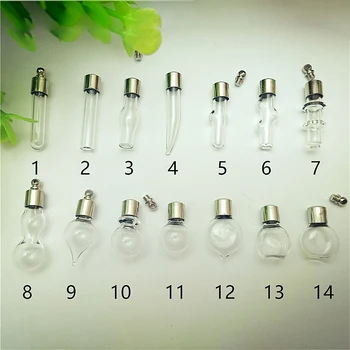 300peices mixed Wish Bottle Perfume essential oil glass vial pendant glass bottle necklace pendant
300peices mixed Wish Bottle Perfume essential oil glass vial pendant glass bottle necklace pendant