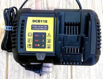 DCB118 4.5A Lithium Battery Charger 100-240V Universal for Dewalt 10.8/14.4/20/60V (max) Lithium ion replace DCB105 DCB015
DCB118 4.5A Lithium Battery Charger 100-240V Universal for Dewalt 10.8/14.4/20/60V (max) Lithium ion replace DCB105 DCB015