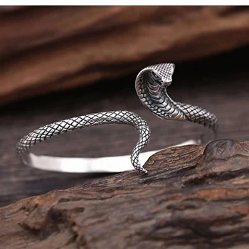 SOQMO 990 Pure Silver Snake Open Bangles for Women Men Gift about 18cm Vintage Animal Bracelet Thai Silver Jewelry SQM086
SOQMO 990 Pure Silver Snake Open Bangles for Women Men Gift about 18cm Vintage Animal Bracelet Thai Silver Jewelry SQM086