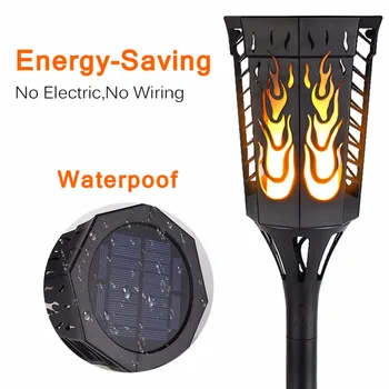 Solar Flame Light Dancing Flickering Light Solar Sensor Lawn Lamp Waterproof IP65 Solar Wall Lamp for Garden Yard Wedding Patio
Solar Flame Light Dancing Flickering Light Solar Sensor Lawn Lamp Waterproof IP65 Solar Wall Lamp for Garden Yard Wedding Patio
