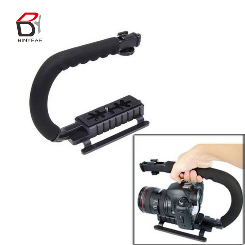 U-Grip Triple Shoe Mount Video Action DSLR Camera Grip Video Camcorder Stabilizing Handle Photography Accessory For Most Camera
U-Grip Triple Shoe Mount Video Action DSLR Camera Grip Video Camcorder Stabilizing Handle Photography Accessory For Most Camera