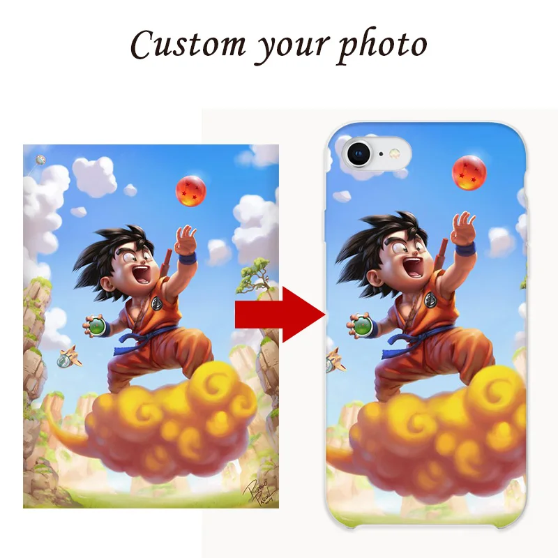 KUMLG Custom Personalized Phone Case For iPhone 6 6S 7 8 Plus X S R XS MAX XR Cover Customized Design DRAGON BALL Goku wukong
KUMLG Custom Personalized Phone Case For iPhone 6 6S 7 8 Plus X S R XS MAX XR Cover Customized Design DRAGON BALL Goku wukong