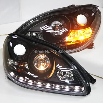 For Mercedes-Benz W220 S280 S320 S500 S600 Head Lamp Angel Eyes 1998 to 05 Black Type
For Mercedes-Benz W220 S280 S320 S500 S600 Head Lamp Angel Eyes 1998 to 05 Black Type