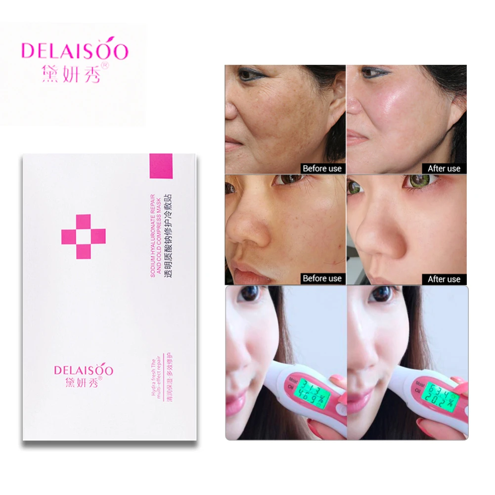 1 Box Hyaluronic Acid EGF Repair Cold Compress Anti Allergy Moisturizing Anti-Aging Mask Face Masks Anti Wrinkle Whitening TSLM2
1 Box Hyaluronic Acid EGF Repair Cold Compress Anti Allergy Moisturizing Anti-Aging Mask Face Masks Anti Wrinkle Whitening TSLM2