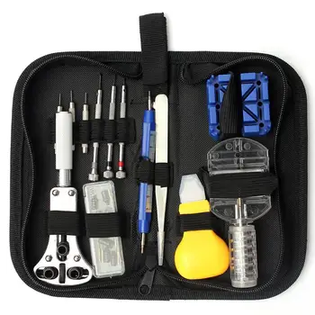 13pcs/set Watch Repair Tools Kit Multi-function Watch Tool Watchmakers Set With Black Case Change Watches Accessories With Case
13pcs/set Watch Repair Tools Kit Multi-function Watch Tool Watchmakers Set With Black Case Change Watches Accessories With Case