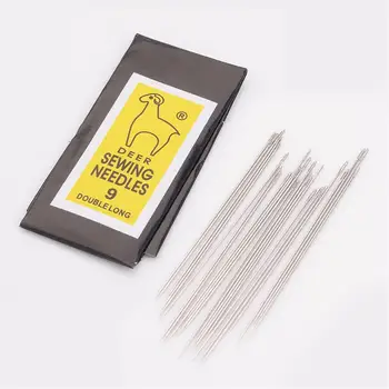 Crochet Hook Hand Sewing Iron Beading Needles Platinum 0.5mm thick, 52mm long, hole: 0.35mm, 25pcs/bag
Crochet Hook Hand Sewing Iron Beading Needles Platinum 0.5mm thick, 52mm long, hole: 0.35mm, 25pcs/bag