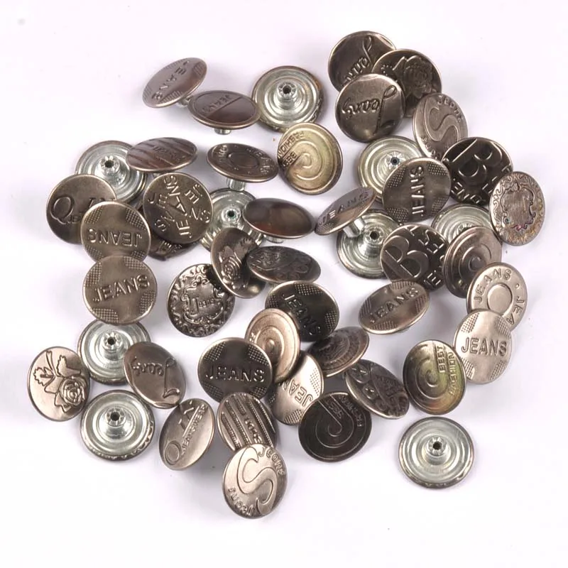 20Pcs/Set 20MM random mixed Metal Button High Quality silver Jean Buttons Mixed Button Clothing Accessories cp2172
20Pcs/Set 20MM random mixed Metal Button High Quality silver Jean Buttons Mixed Button Clothing Accessories cp2172