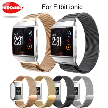 For Fitbit Ionic Band,Magnetic Milanese Loop Stainless metal Steel strap Band Replacement Accessories for Fitbit Ionic watchband
For Fitbit Ionic Band,Magnetic Milanese Loop Stainless metal Steel strap Band Replacement Accessories for Fitbit Ionic watchband