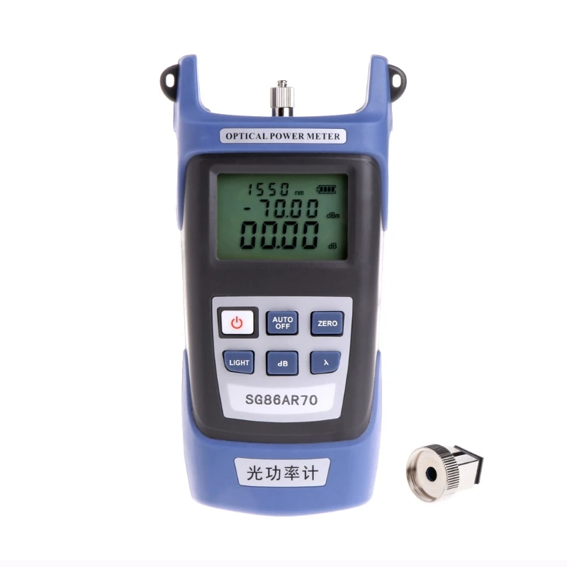 High Precision Optical Power Meter Fiber Testing Tools Wiring Light Decay Tester
High Precision Optical Power Meter Fiber Testing Tools Wiring Light Decay Tester