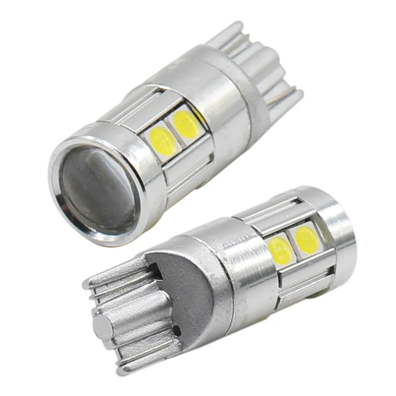 2 шт., светодиодные габаритные огни T10 Canbus светильник 5w 9SMD 3030 168 WY5W 9SMD
2 шт., светодиодные габаритные огни T10 Canbus светильник 5w 9SMD 3030 168 WY5W 9SMD