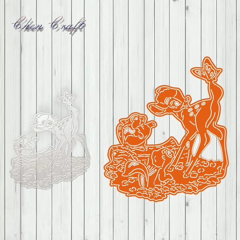 Deer, Squirrel, Rabbit and Butterfly Metal Cutting Dies DIY Paper Card Craft Embossing Die Cuts
Deer, Squirrel, Rabbit and Butterfly Metal Cutting Dies DIY Paper Card Craft Embossing Die Cuts