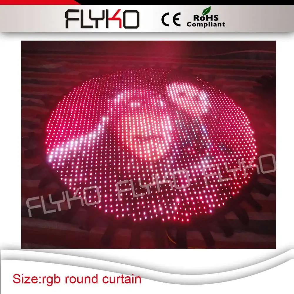 NEW product round flexible led screen led backdrop display /led stage curtain sd controller
NEW product round flexible led screen led backdrop display /led stage curtain sd controller