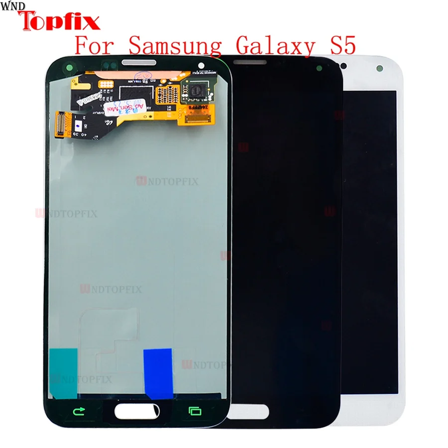 Super AMOLED LCD Display Touch Screen Digitizer For Samsung Galaxy S5 G900F G900I G900M G900A LCD Assembly Replacement Parts
Super AMOLED LCD Display Touch Screen Digitizer For Samsung Galaxy S5 G900F G900I G900M G900A LCD Assembly Replacement Parts