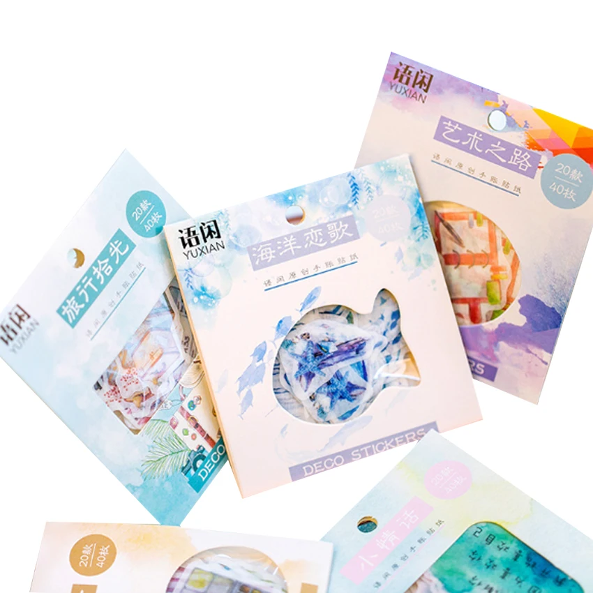 40pc/lot Colorful preppy chic Paper Sticker Gift DIY Kawaii Scrapbooking Sticky Bullet Journal Stickers Diary Sticker
40pc/lot Colorful preppy chic Paper Sticker Gift DIY Kawaii Scrapbooking Sticky Bullet Journal Stickers Diary Sticker
