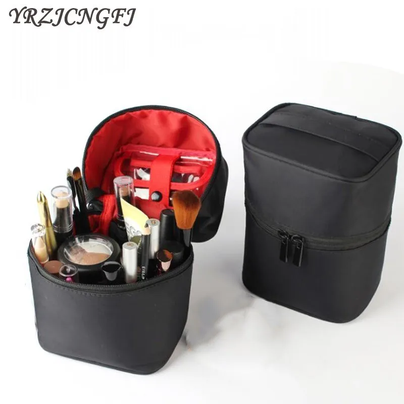 Women Waterproof Make Up Bag Cylinder High Capacity Lady Portable Cosmetic MakeUp Bag Travel Wash Tools Organizer Toiletry Bag
Women Waterproof Make Up Bag Cylinder High Capacity Lady Portable Cosmetic MakeUp Bag Travel Wash Tools Organizer Toiletry Bag