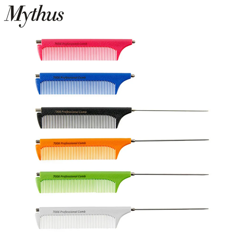 Prossional Stainless Steel Hairdressing Comb Portable Hair Tail Comb With Adjustable Handle Hairstlist UPDO Hair Metal Combs
Prossional Stainless Steel Hairdressing Comb Portable Hair Tail Comb With Adjustable Handle Hairstlist UPDO Hair Metal Combs