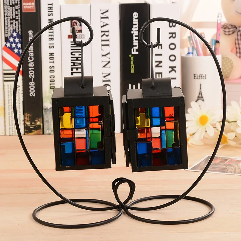 metal iron creative home decoration romantic wedding jewelry new candelabra color glass candle lantern candle holder retro
metal iron creative home decoration romantic wedding jewelry new candelabra color glass candle lantern candle holder retro
