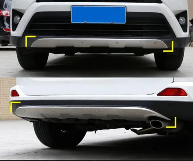 Stainless Steel Front&Rear Bumper Protector Skid Plate Bumper Guard Fit For Toyota RAV4 2016 2017 2018
Stainless Steel Front&Rear Bumper Protector Skid Plate Bumper Guard Fit For Toyota RAV4 2016 2017 2018