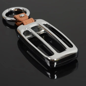 Luxury Metal Leather Key fob Holder Case Chain Cover Shell Fit For Range Rover Freelander Evoque Discovery Car Styling
Luxury Metal Leather Key fob Holder Case Chain Cover Shell Fit For Range Rover Freelander Evoque Discovery Car Styling