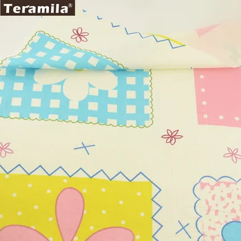 Teramila Fabric 100% Cotton Twill Material Bedding Sheet Tissue Soft Quilting Sewing Printed Fresh Color Cartoon Design Texitle
Teramila Fabric 100% Cotton Twill Material Bedding Sheet Tissue Soft Quilting Sewing Printed Fresh Color Cartoon Design Texitle