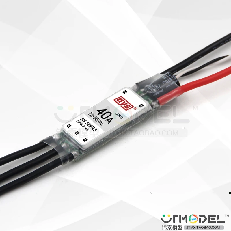 DYS Mini ESC SN40A 40A OPTO Special - Purpose Electric Control System for 6S Multi - Rotor Aircraft
DYS Mini ESC SN40A 40A OPTO Special - Purpose Electric Control System for 6S Multi - Rotor Aircraft
