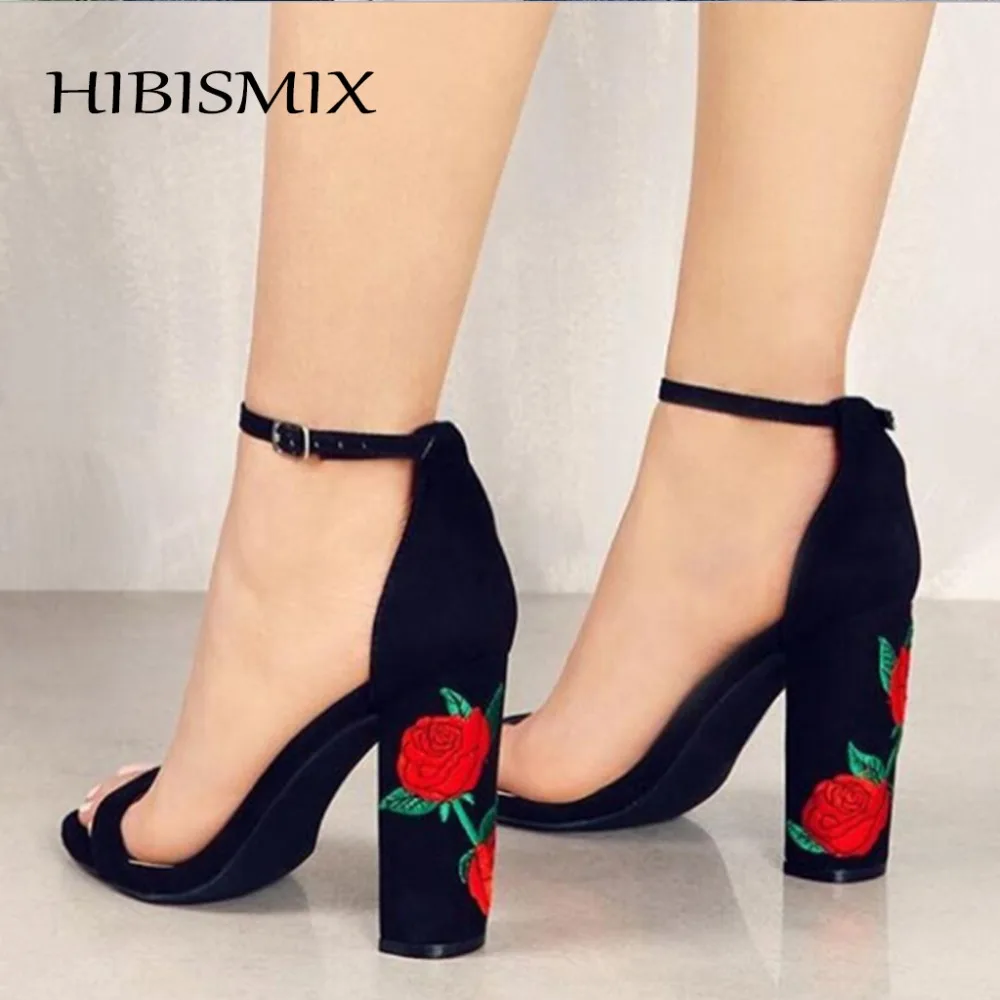 HIBISMIX Women's Sandals 2019 Fashion Summer Ankle Strap High Heel Sandals Embroidery Floral Shoes Women Heels 2025
HIBISMIX Women's Sandals 2019 Fashion Summer Ankle Strap High Heel Sandals Embroidery Floral Shoes Women Heels 2025