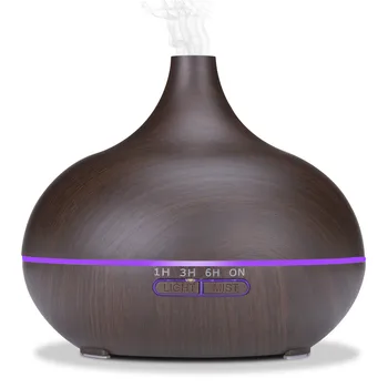VVPEC 300ml Wood Grain Aromatic Humidifier And Diffuser with 7color Night Lamp for Home Office
VVPEC 300ml Wood Grain Aromatic Humidifier And Diffuser with 7color Night Lamp for Home Office