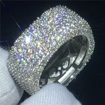 Hollow Design ring Mirco Pave 450pcs AAAAA Cz Stone 925 Sterling silver Engagement wedding band ring for women Finger Jewelry
Hollow Design ring Mirco Pave 450pcs AAAAA Cz Stone 925 Sterling silver Engagement wedding band ring for women Finger Jewelry