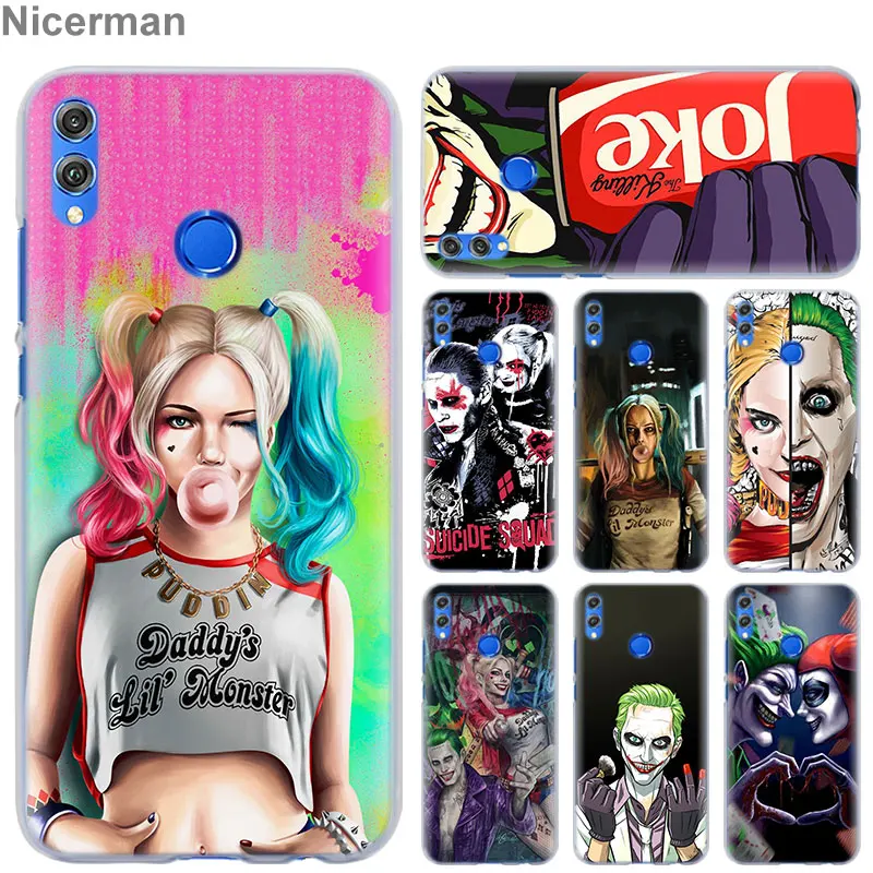 Harley Quinn Suicide Squad Joker Phone Case for Huawei Honor 8X 8A Pro 8C 8S 9 10 Lite 20i Honor Play Y7 Y9 2019 Cover Case Coqu
Harley Quinn Suicide Squad Joker Phone Case for Huawei Honor 8X 8A Pro 8C 8S 9 10 Lite 20i Honor Play Y7 Y9 2019 Cover Case Coqu