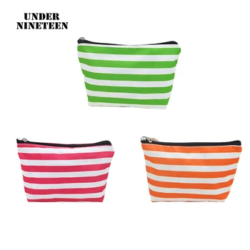 Under Nineteen 2019 Striped Travel Cosmetic Makeup Organizer Pouch Neceser Toiletry Washing Bags Wholesale Custom Promotion Bags
Under Nineteen 2019 Striped Travel Cosmetic Makeup Organizer Pouch Neceser Toiletry Washing Bags Wholesale Custom Promotion Bags