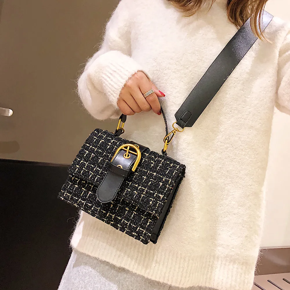 Women Ladies Woolen Covered Joker Handbag Crossbody Designer handbags Shoulder Bag laptop mochilas mujer 2019 Fashion#30
Women Ladies Woolen Covered Joker Handbag Crossbody Designer handbags Shoulder Bag laptop mochilas mujer 2019 Fashion#30