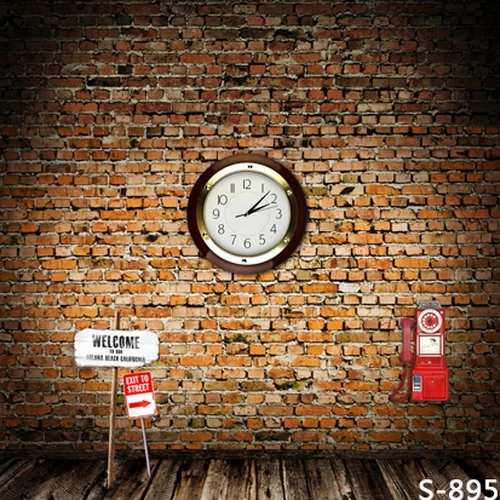 clock Brick Wall Wooden Floor Portrait Newborn Baby Photography Backgrounds Customized Photographic Backdrops For Photo Studio
clock Brick Wall Wooden Floor Portrait Newborn Baby Photography Backgrounds Customized Photographic Backdrops For Photo Studio