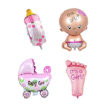 4pcs Mini globos foil balloons Baby Boy air Balloons 1th baby stroller ball for girl Birthday inflatable Party Decorations Kids
4pcs Mini globos foil balloons Baby Boy air Balloons 1th baby stroller ball for girl Birthday inflatable Party Decorations Kids