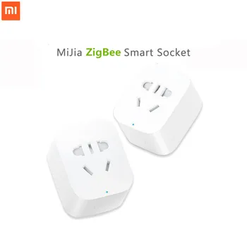 Xiaomi Mi Mijia ZigBee Smart Socket WiFi APP Wireless Control Switches Timer Plug for Android IOS work with Mi home App
Xiaomi Mi Mijia ZigBee Smart Socket WiFi APP Wireless Control Switches Timer Plug for Android IOS work with Mi home App