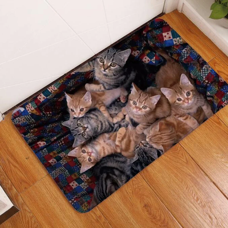 3D Kawaii Cat Print Floor Mats Rugs And Carpets For Home Living Room Bedroom Kitchen Bathroom Carpet Anti-Slip Soft HM0624
3D Kawaii Cat Print Floor Mats Rugs And Carpets For Home Living Room Bedroom Kitchen Bathroom Carpet Anti-Slip Soft HM0624