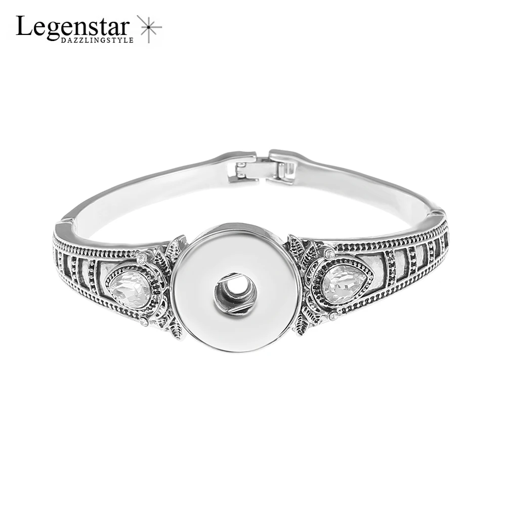 Legenstar Vintage Bangle Bracelet Watch Clasp with 18mm Interchangeable DIY Snap Buttons Gift For Women
Legenstar Vintage Bangle Bracelet Watch Clasp with 18mm Interchangeable DIY Snap Buttons Gift For Women
