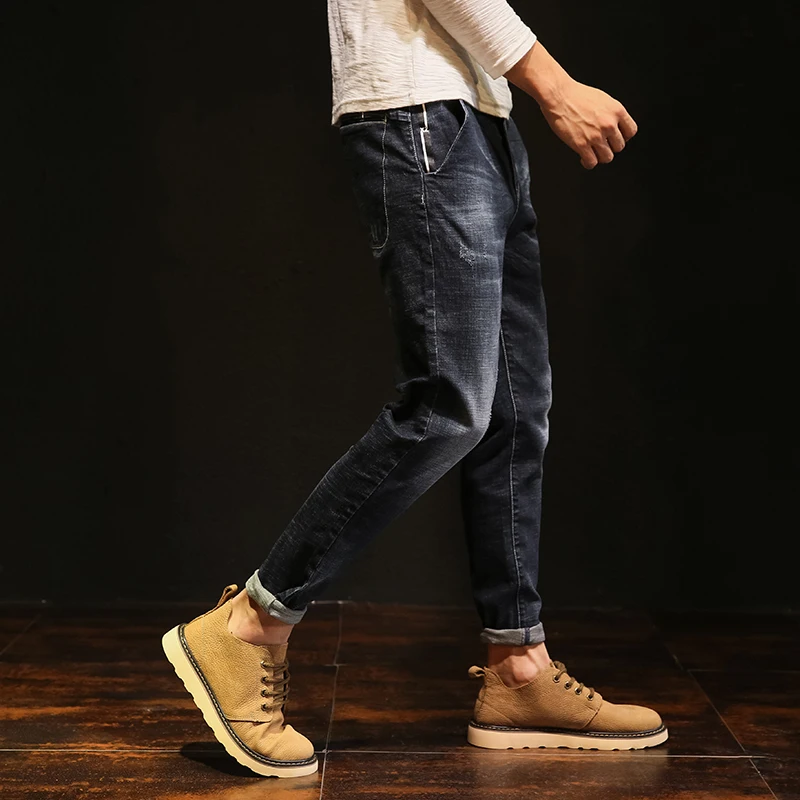 2018 spring jeans Japanese XL men trend hole harem pants thin section fashion high quality men's elastic waist jeans XL
2018 spring jeans Japanese XL men trend hole harem pants thin section fashion high quality men's elastic waist jeans XL