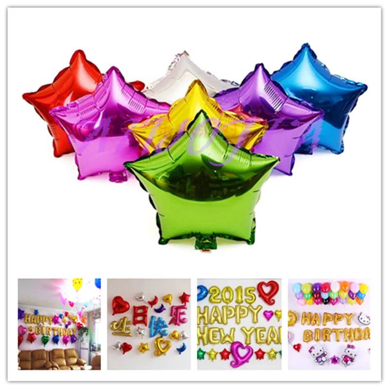 2018 Hot Sell 5pcs 10 inch Helium Balloon star Wedding aluminum Foil Balloons Inflatable gift Birthday Party Decoration Ball 6z
2018 Hot Sell 5pcs 10 inch Helium Balloon star Wedding aluminum Foil Balloons Inflatable gift Birthday Party Decoration Ball 6z