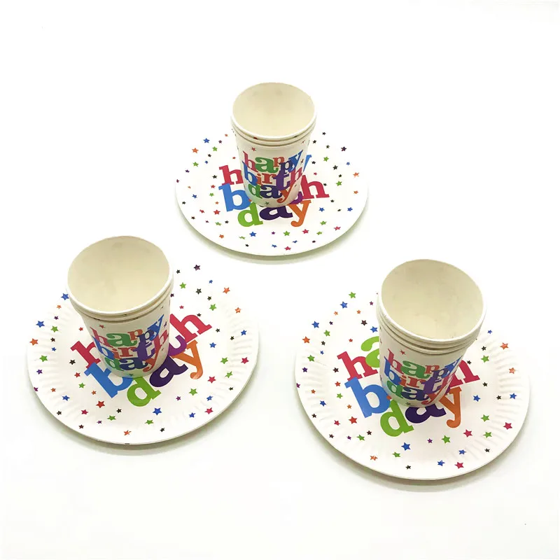 Hot Sale 40pcs White Star Family Party Cartoon 20pcs Plates 20pcs Cup For Kid Birthday Party Baby Shower Decoration Supplies
Hot Sale 40pcs White Star Family Party Cartoon 20pcs Plates 20pcs Cup For Kid Birthday Party Baby Shower Decoration Supplies