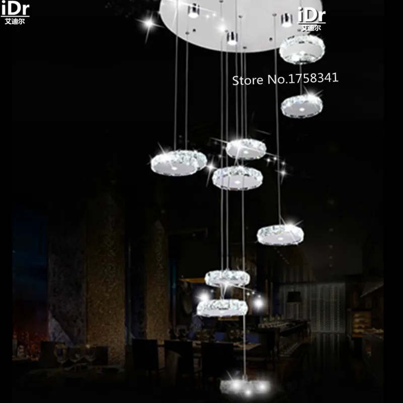 D600xH1600MM Modern living room chandelier crystal chandelier stainless steel oblong LED chandelier
D600xH1600MM Modern living room chandelier crystal chandelier stainless steel oblong LED chandelier