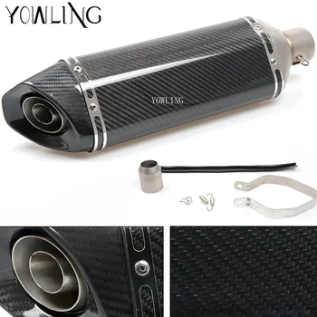 Motorcycle Real Carbon Fiber Exhaust Muffler Pipe Escape DB Killer For Yamaha FZ07 MT07 FZ-07 MT-07 FZ 07 MT 07 MT-09 2013-2017
Motorcycle Real Carbon Fiber Exhaust Muffler Pipe Escape DB Killer For Yamaha FZ07 MT07 FZ-07 MT-07 FZ 07 MT 07 MT-09 2013-2017
