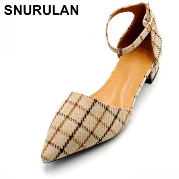SNURULAN 2018 Newest Shoes Women Fashion Female Pumps Plaid Shallow Square Heel Buckle Strap Summer Ladies Shoes FootwearE679
SNURULAN 2018 Newest Shoes Women Fashion Female Pumps Plaid Shallow Square Heel Buckle Strap Summer Ladies Shoes FootwearE679