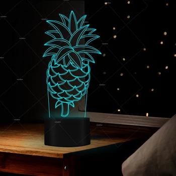 Creative 3D pineapple design LED night lights 7 changing color touch switch USB cable led desk lamp for girls boys gift decor
Creative 3D pineapple design LED night lights 7 changing color touch switch USB cable led desk lamp for girls boys gift decor