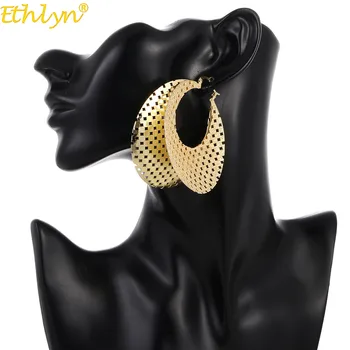 Ethlyn Senegal Earrings for African Women/Girls Big Round Gold Color Jewelry Fashion Africa Gift E32
Ethlyn Senegal Earrings for African Women/Girls Big Round Gold Color Jewelry Fashion Africa Gift E32