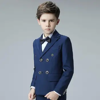 2019 Spring New Boys Suits Double Breasted High Quality Blazer Solid Color Lapel Prom Suit Enfant Garcon Mariage Tuxedo Sets Y48
2019 Spring New Boys Suits Double Breasted High Quality Blazer Solid Color Lapel Prom Suit Enfant Garcon Mariage Tuxedo Sets Y48