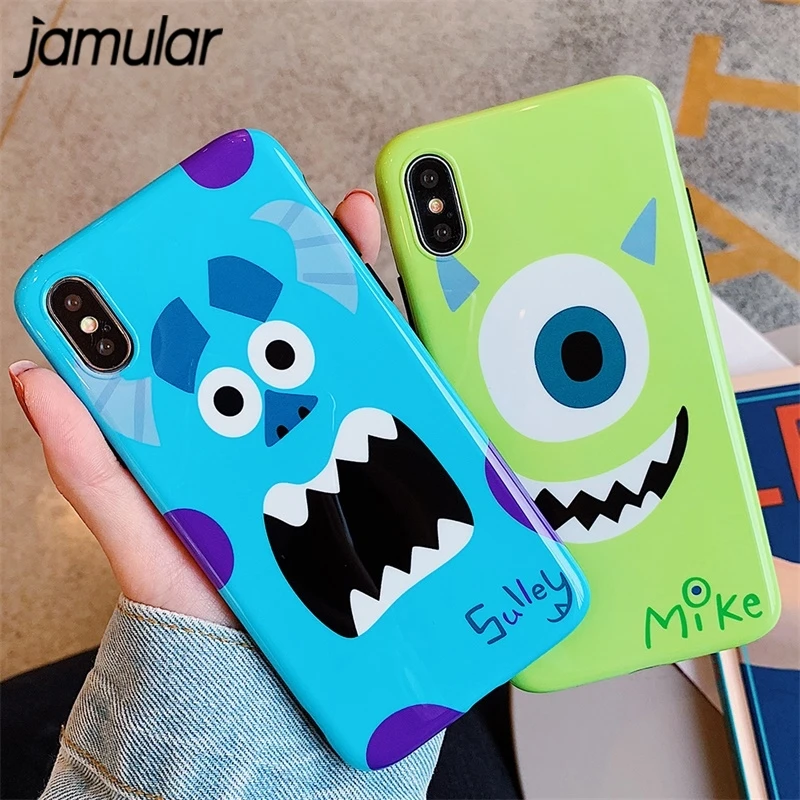 JAMULAR Cartoon Monsters University phone case for iphone 7 8 Plus XS MAX Soft Silicone Cover for iphone XR X XS 6 6S Plus cases
JAMULAR Cartoon Monsters University phone case for iphone 7 8 Plus XS MAX Soft Silicone Cover for iphone XR X XS 6 6S Plus cases
