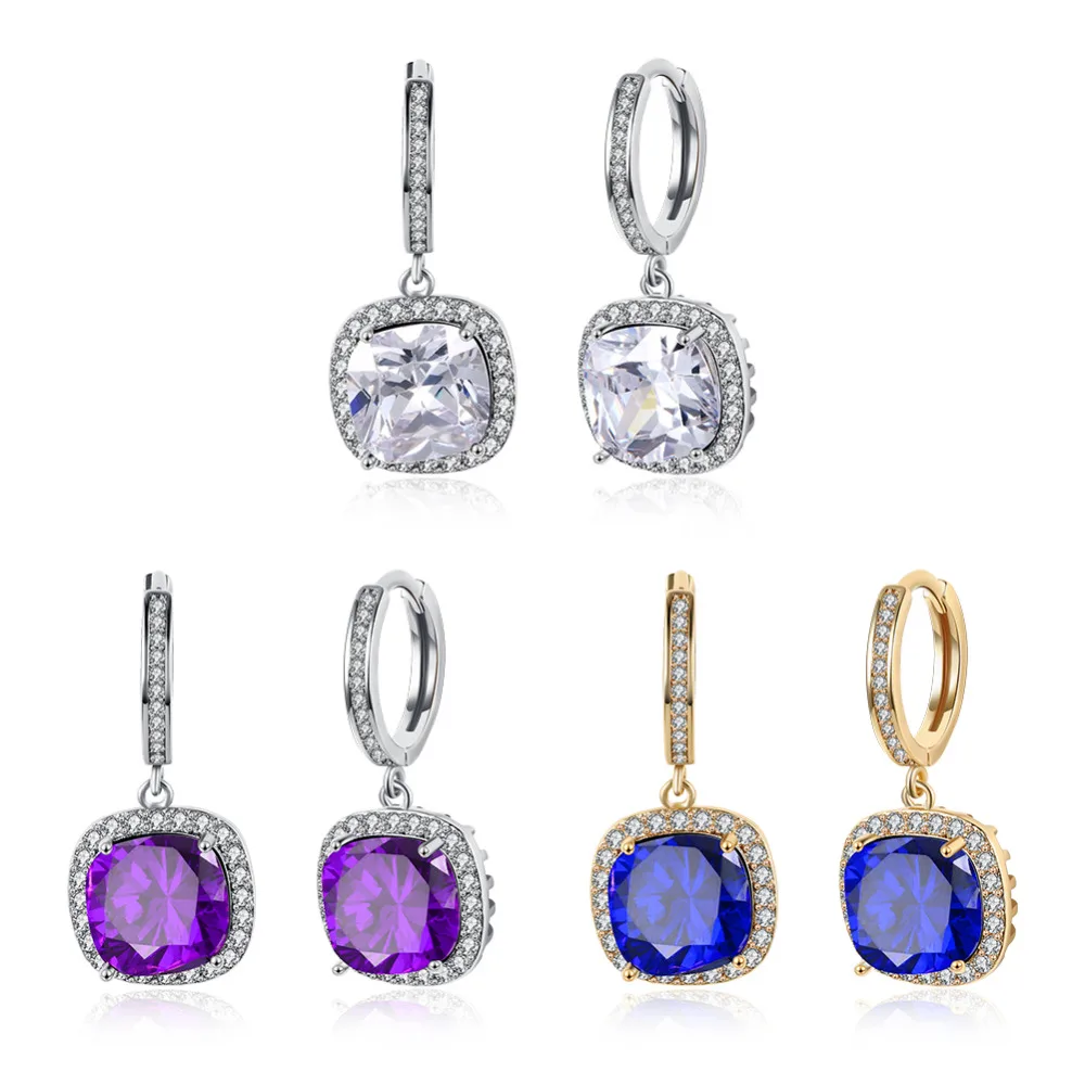 Marcatsa Luxury 925 sterling silver Cubic Zirconia Drop Earrings for Women Blue Big Crystal Statement Earring Wedding Jewelry
Marcatsa Luxury 925 sterling silver Cubic Zirconia Drop Earrings for Women Blue Big Crystal Statement Earring Wedding Jewelry